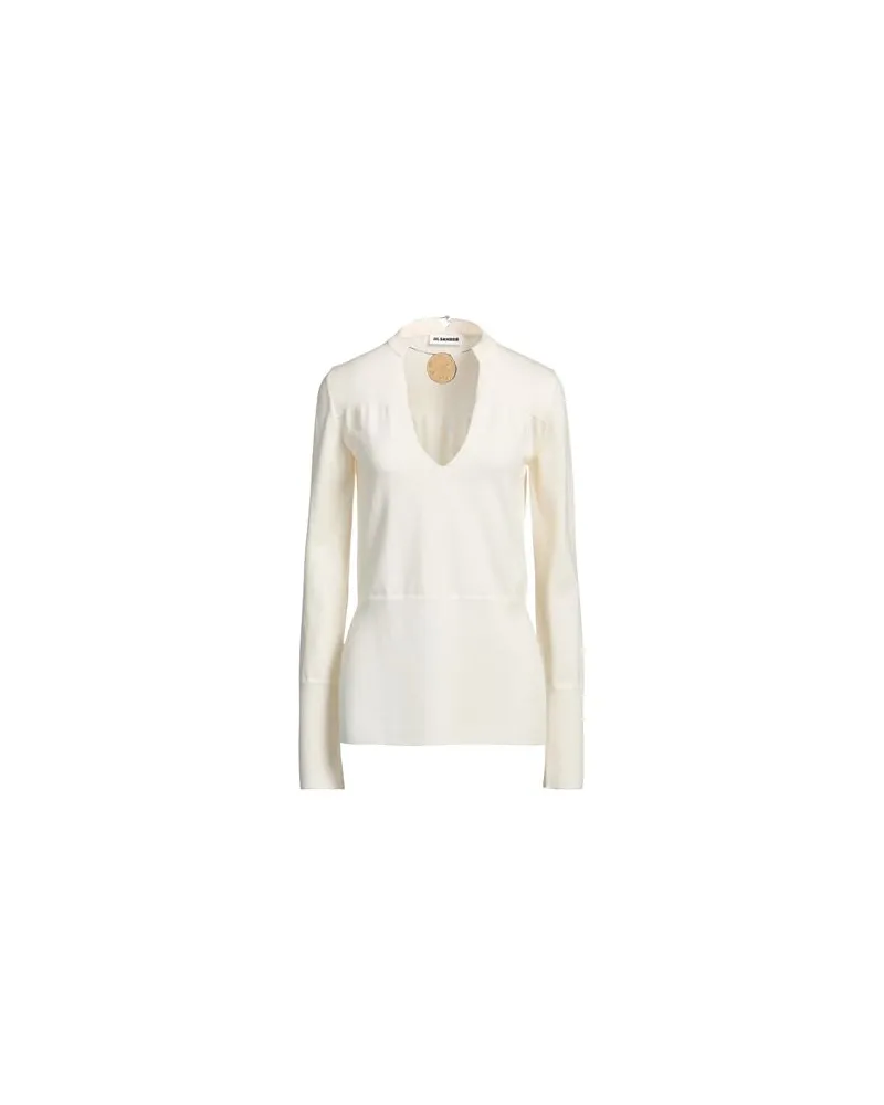 Jil Sander STRICKWAREN - Pulloverauf YOOX.COM Elfenbein