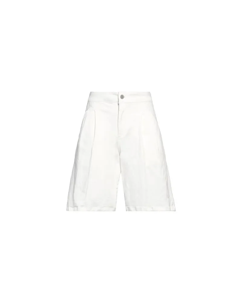 Adriano Goldschmied HOSEN & RÖCKE - Jeansshortsauf YOOX.COM Weiß