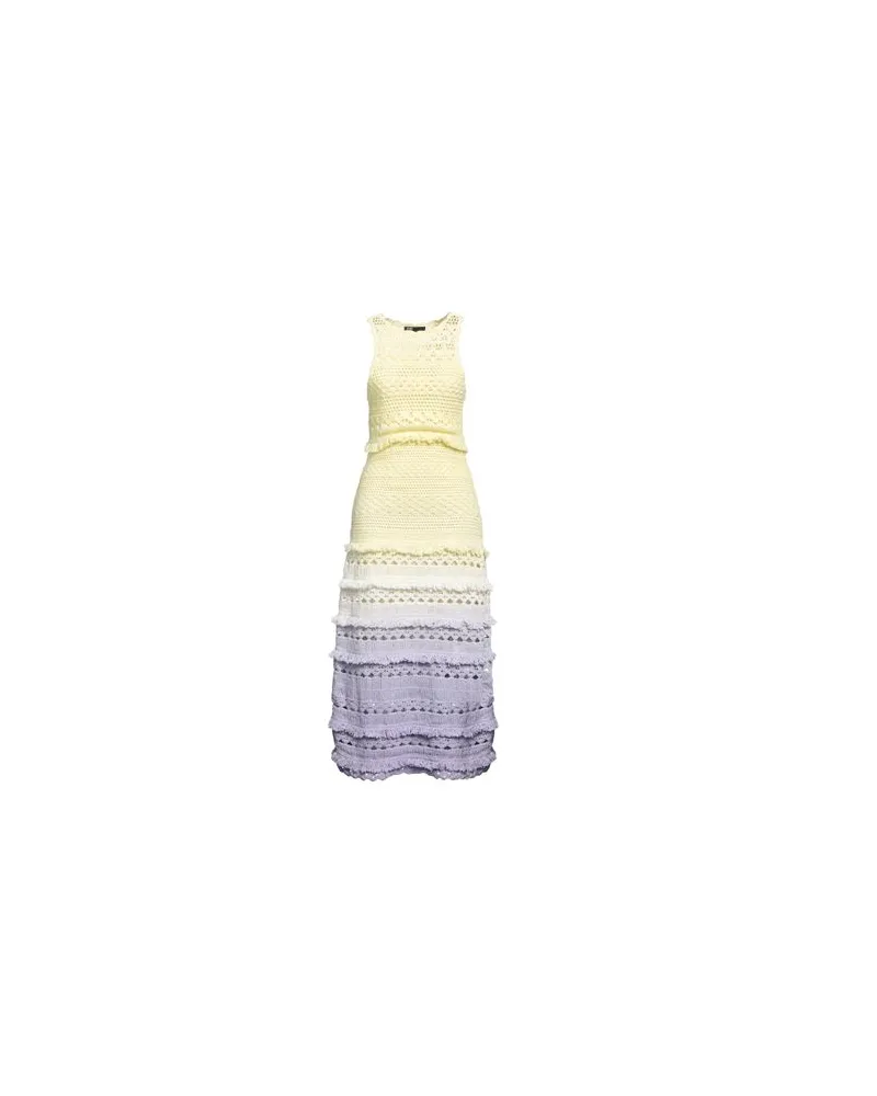 Maje KLEIDER - Maxi-Kleiderauf YOOX.COM Gelb