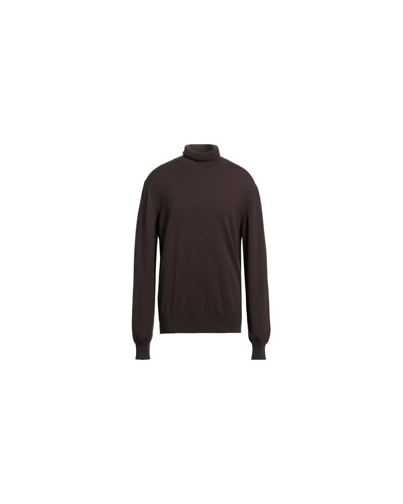 Dolce & Gabbana STRICKWAREN - Rollkragenpulloverauf YOOX.COM Dunkelbraun
