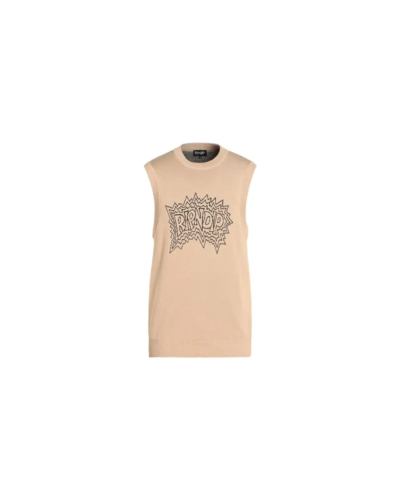 Ripndip Shock Knit Sweater Vest  - STRICKWAREN - Pulloverauf YOOX.COM Sand