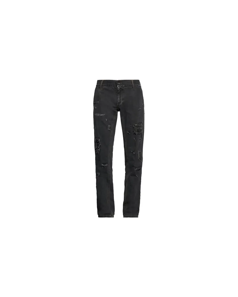 Dolce & Gabbana HOSEN & RÖCKE - Jeanshosenauf YOOX.COM Braungrau