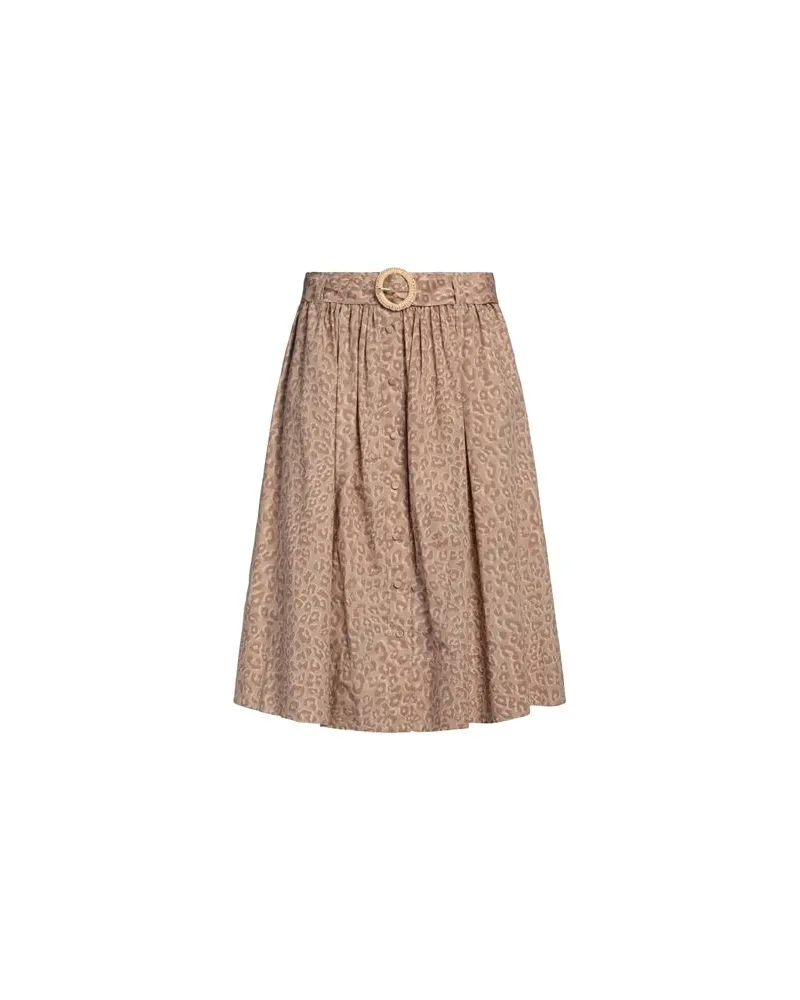 Twin-Set HOSEN & RÖCKE - Midi-Röckeauf YOOX.COM Beige