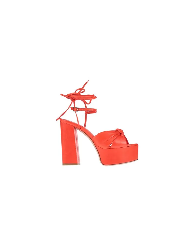 Aldo Castagna SCHUHE - Sandalenauf YOOX.COM Tomatenrot