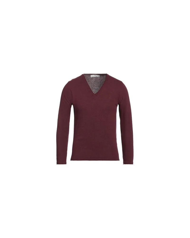 Daniele Alessandrini STRICKWAREN - Pulloverauf YOOX.COM Pflaume