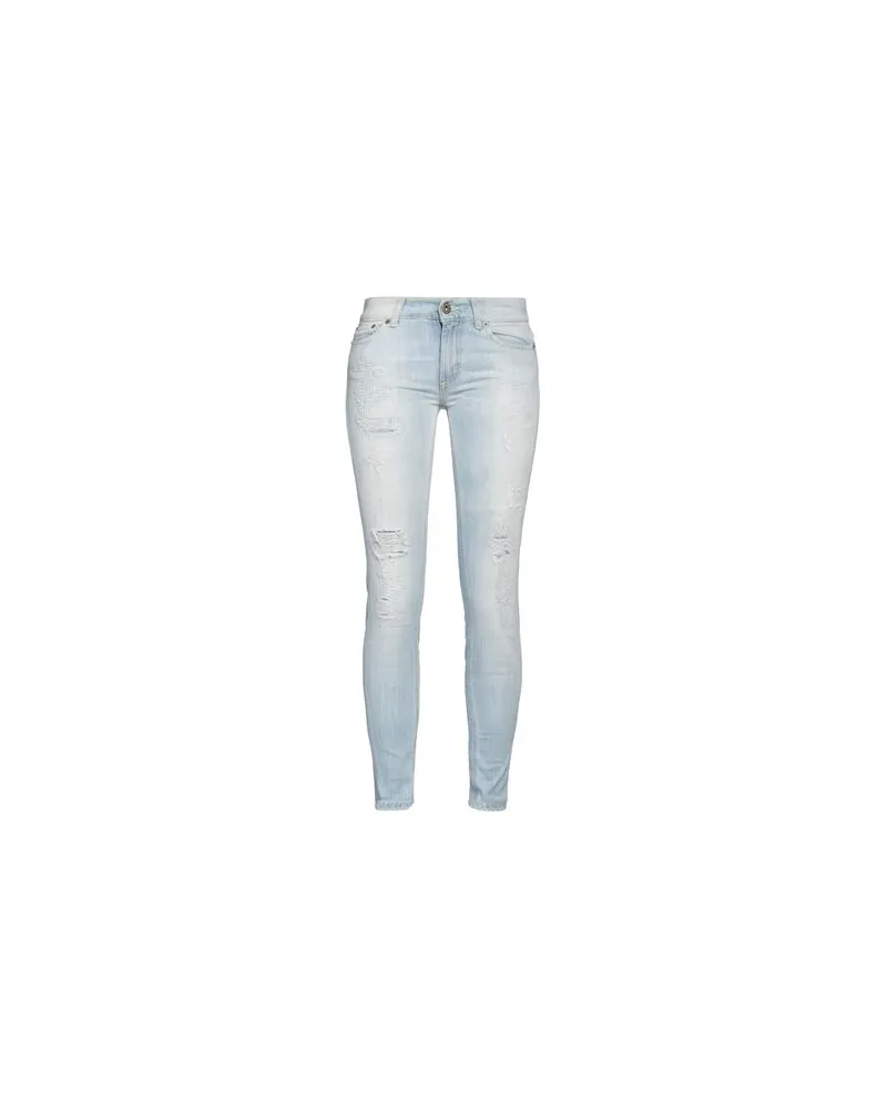 Dondup HOSEN & RÖCKE - Jeanshosenauf YOOX.COM Blau