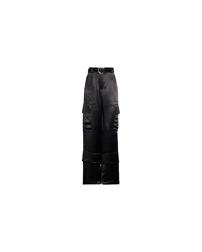 Jil Sander HOSEN & RÖCKE - Hosenauf YOOX.COM Schwarz
