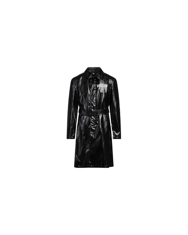Moschino X SMILEY WORLD® - JACKEN & MÄNTEL - Jacken, Mäntel & Trenchcoatsauf YOOX.COM Schwarz