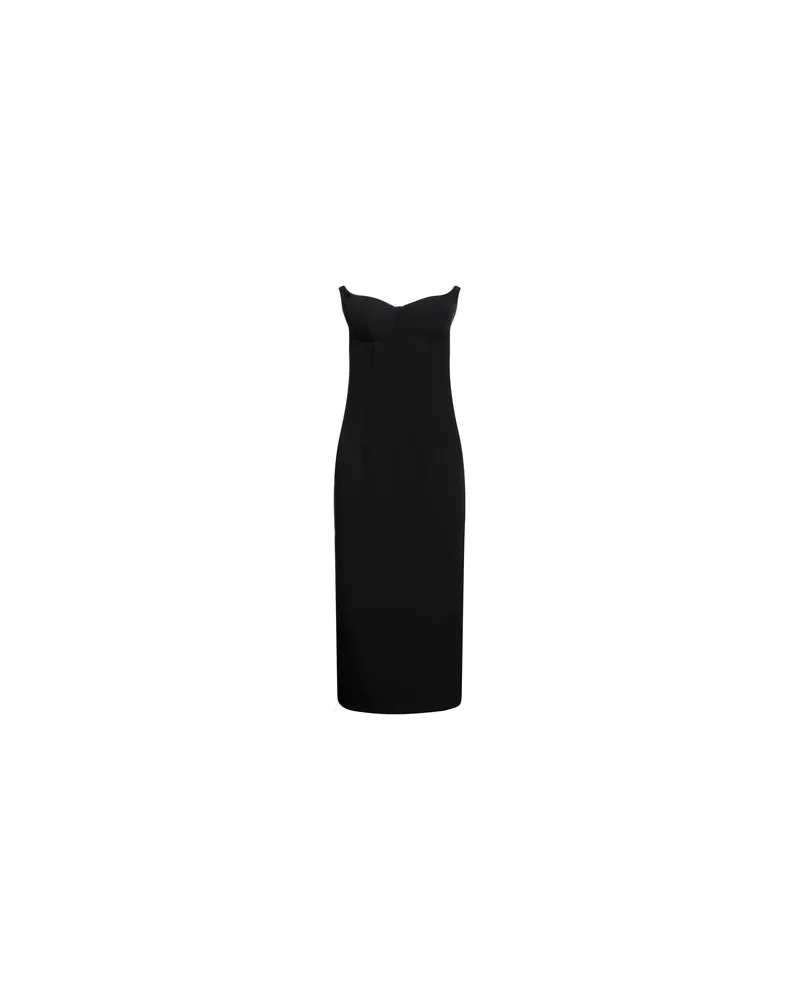 ACTUALEE KLEIDER - Midi-Kleiderauf YOOX.COM Schwarz