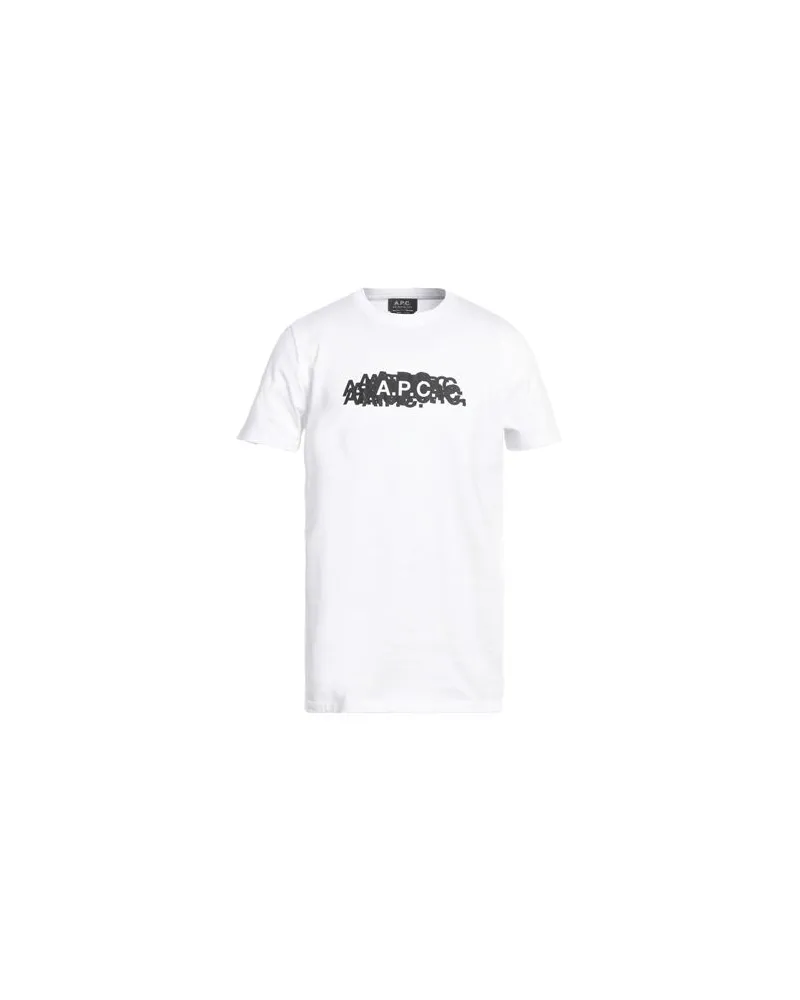 A.P.C. TOPS - T-shirtsauf YOOX.COM Weiß