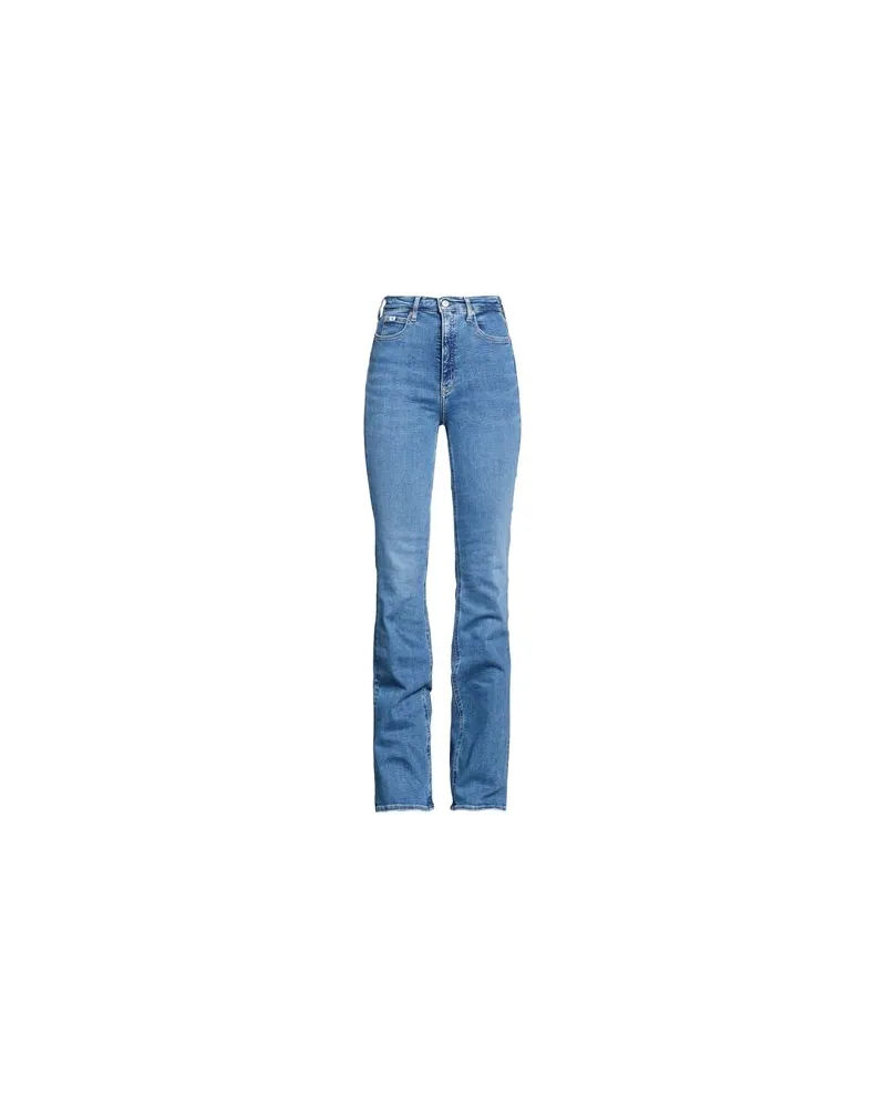 Calvin Klein HOSEN & RÖCKE - Jeanshosenauf YOOX.COM Blau