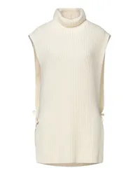 Ann Demeulemeester Rollkragenpullover Elfenbein