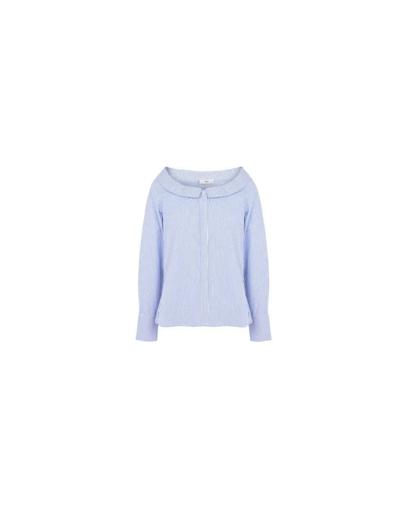 Minimum JONNA 0068   - TOPS - Hemdenauf YOOX.COM Blau