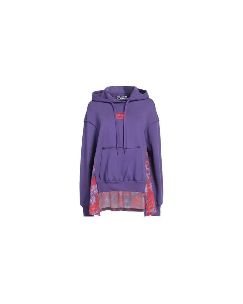 Versace Jeans TOPS - Sweatshirtsauf YOOX.COM Violett
