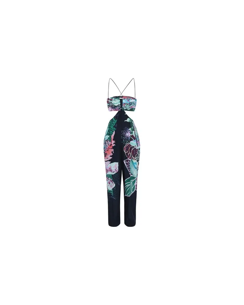 Roberto Cavalli OVERALLS - Jumpsuitsauf YOOX.COM Nachtblau