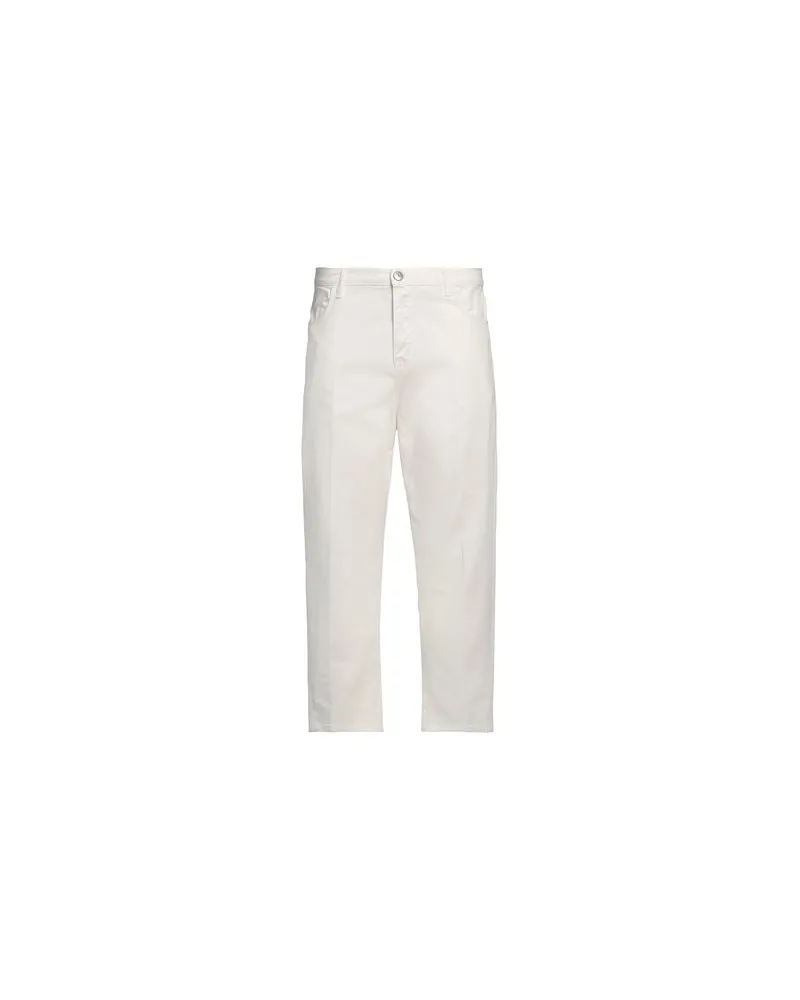 Yes London HOSEN & RÖCKE - Jeanshosenauf YOOX.COM Cremeweiß
