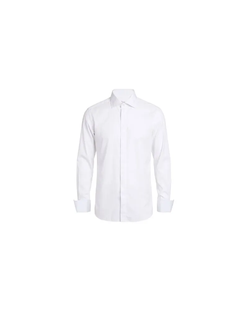Kiton TOPS - Hemdenauf YOOX.COM Weiß