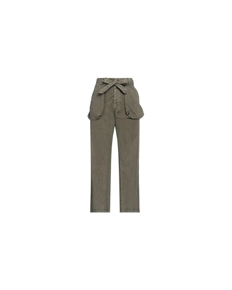 R13 HOSEN & RÖCKE - Hosenauf YOOX.COM Militärgrün