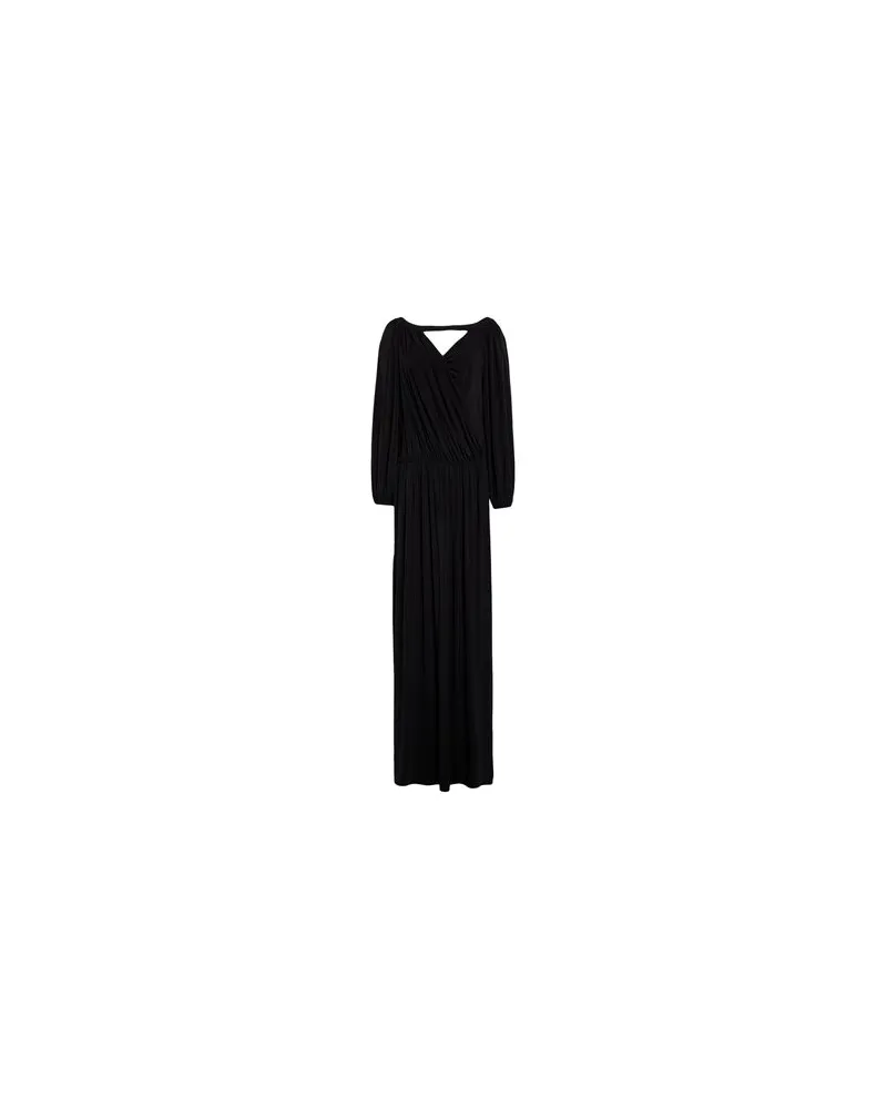 Alberta Ferretti KLEIDER - Maxi-Kleiderauf YOOX.COM Schwarz
