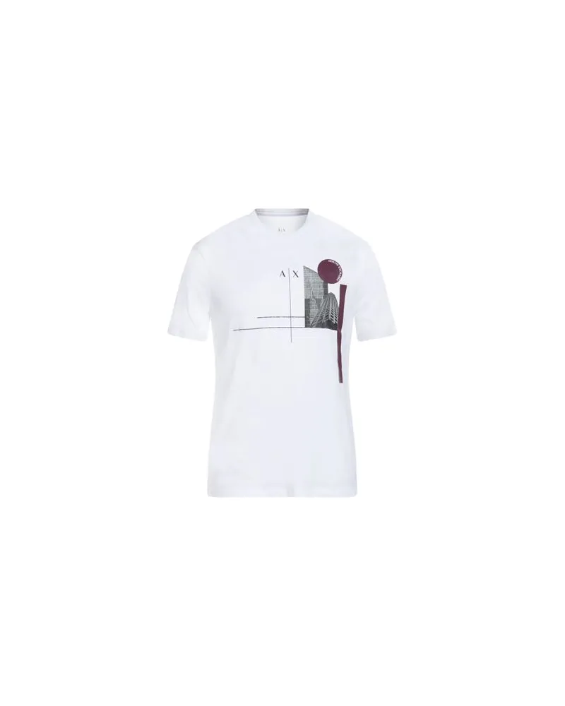 Armani Exchange TOPS - T-shirtsauf YOOX.COM Weiß