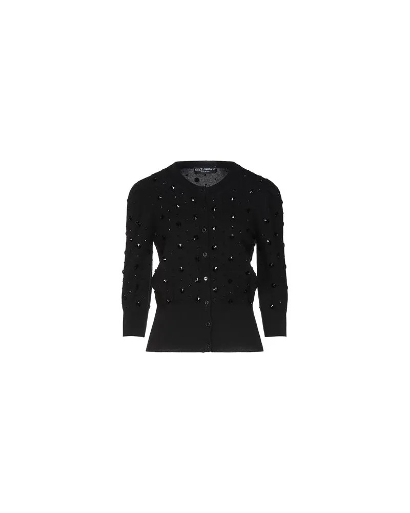 Dolce & Gabbana STRICKWAREN - Strickjackenauf YOOX.COM Schwarz