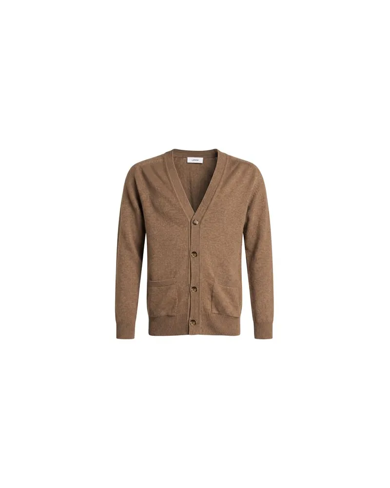 LARDINI STRICKWAREN - Strickjackenauf YOOX.COM Kamel