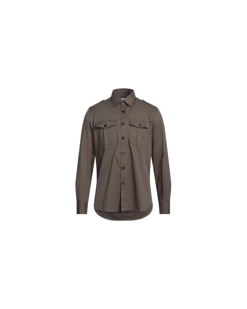 PT TORINO TOPS - Hemdenauf YOOX.COM Militärgrün