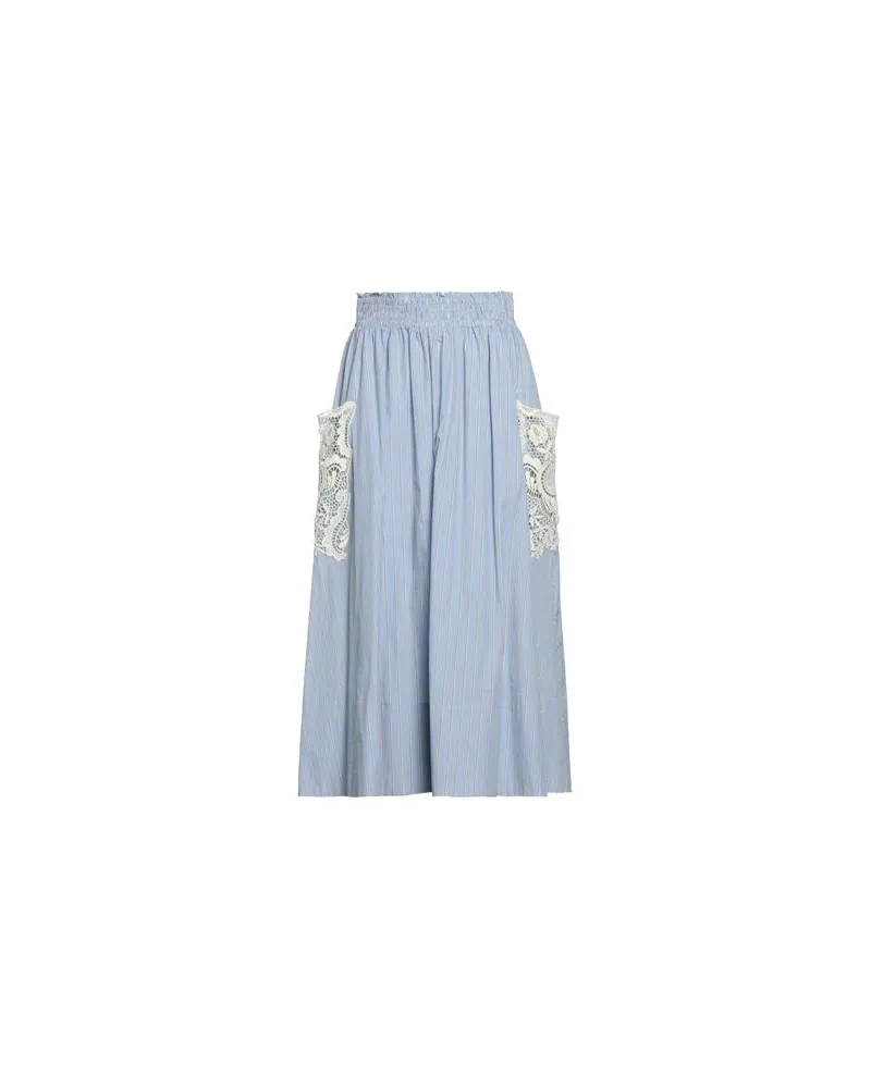 Twin-Set HOSEN & RÖCKE - Midi-Röckeauf YOOX.COM Hellblau