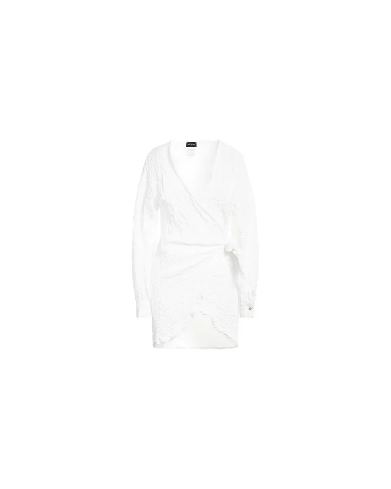 MOEVA KLEIDER - Mini-Kleiderauf YOOX.COM Weiß