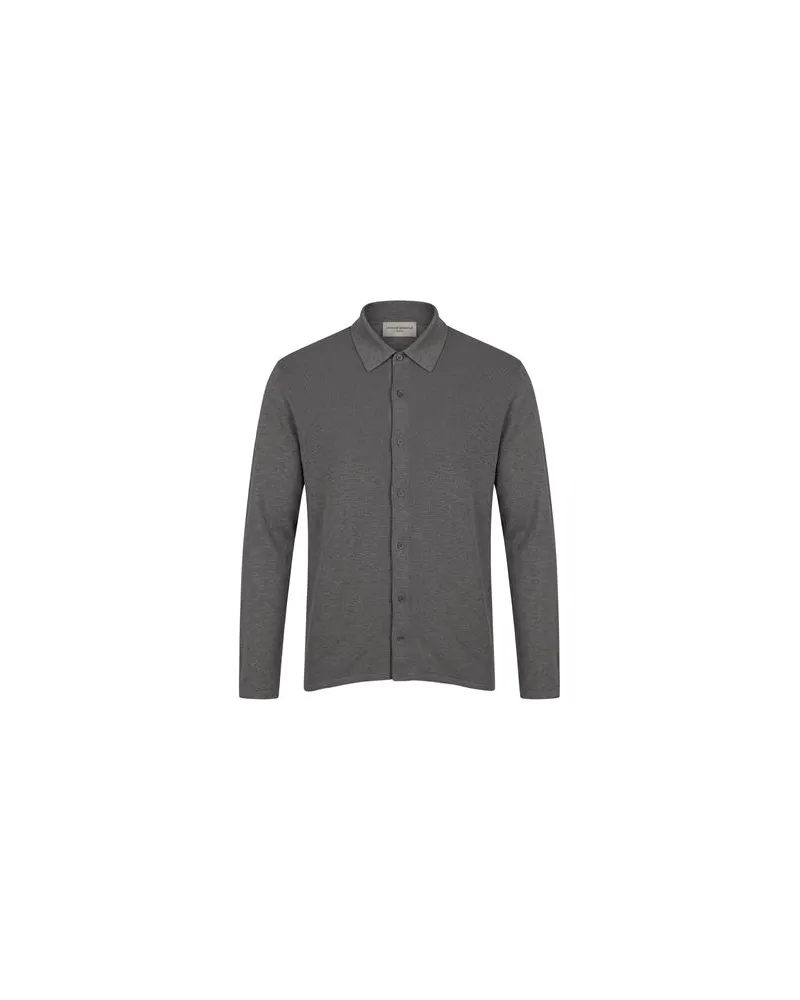 Officine Generale STRICKWAREN - Strickjackenauf YOOX.COM Grau