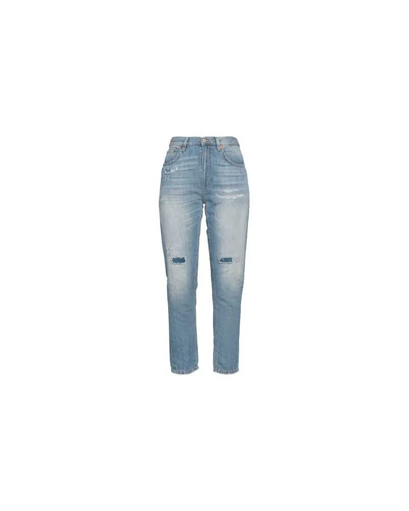 Dondup HOSEN & RÖCKE - Jeanshosenauf YOOX.COM Blau