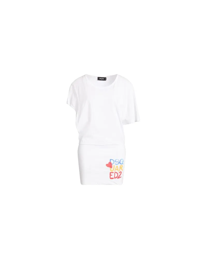 Dsquared2 KLEIDER - Mini-Kleiderauf YOOX.COM Weiß