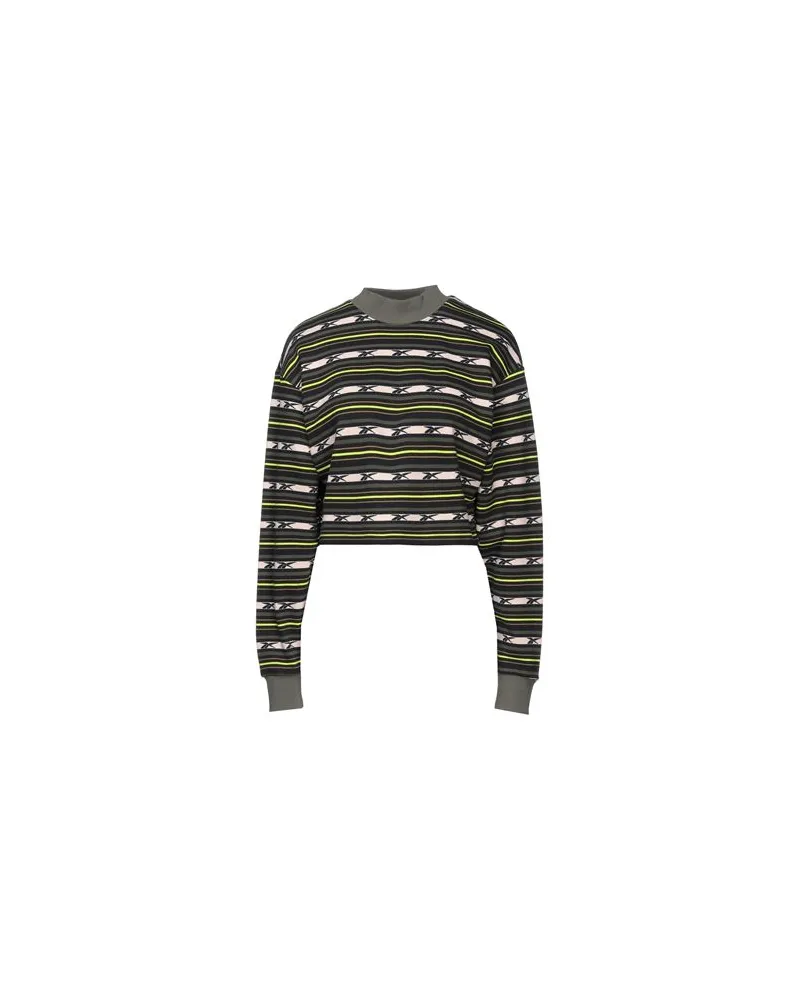 Reebok TOPS - Sweatshirtsauf YOOX.COM Militärgrün