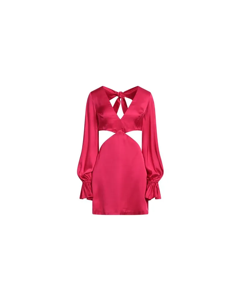 La Semaine Paris KLEIDER - Mini-Kleiderauf YOOX.COM Fuchsia
