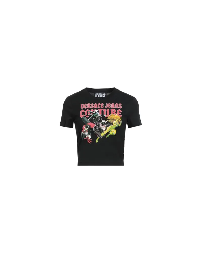 Versace Jeans TOPS - T-shirtsauf YOOX.COM Schwarz