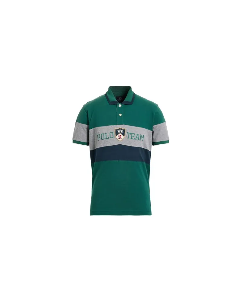La Martina TOPS - Poloshirtsauf YOOX.COM Grün