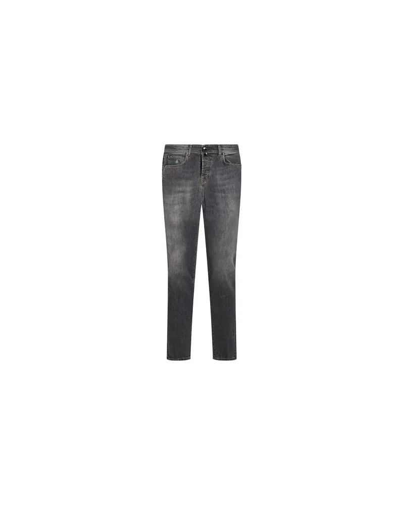 Luigi Borrelli HOSEN & RÖCKE - Jeanshosenauf YOOX.COM Grau