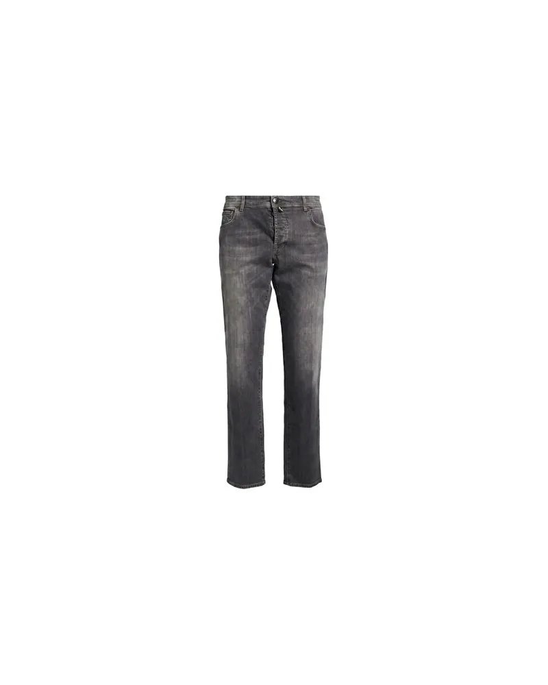 Luigi Borrelli HOSEN & RÖCKE - Jeanshosenauf YOOX.COM Schwarz