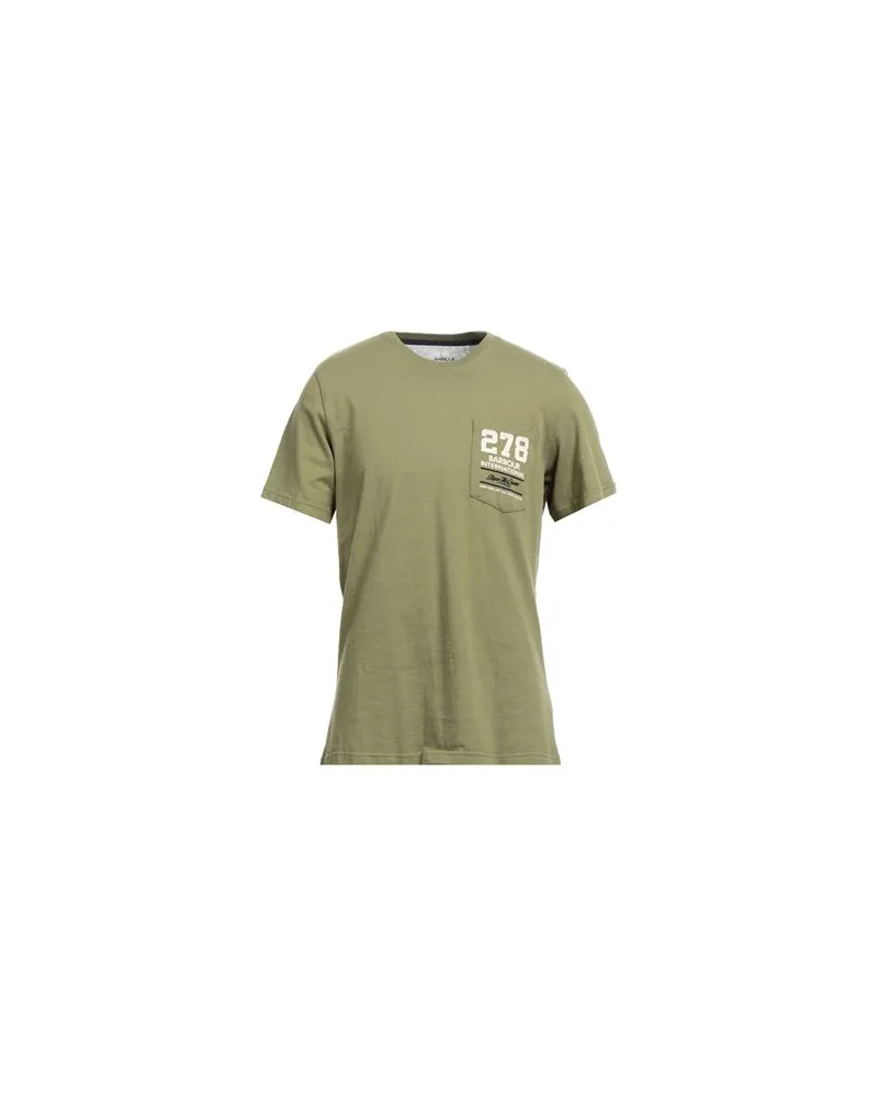 Barbour INTERNATIONAL - TOPS - T-shirtsauf YOOX.COM Militärgrün