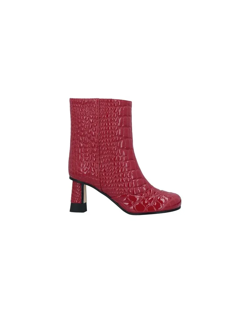 Marco de Vincenzo SCHUHE - Stiefelettenauf YOOX.COM Rot