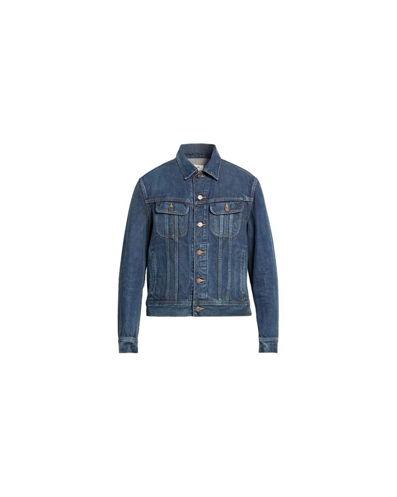 Celine JACKEN & MÄNTEL - Jeansjacken/Mäntelauf YOOX.COM Blau