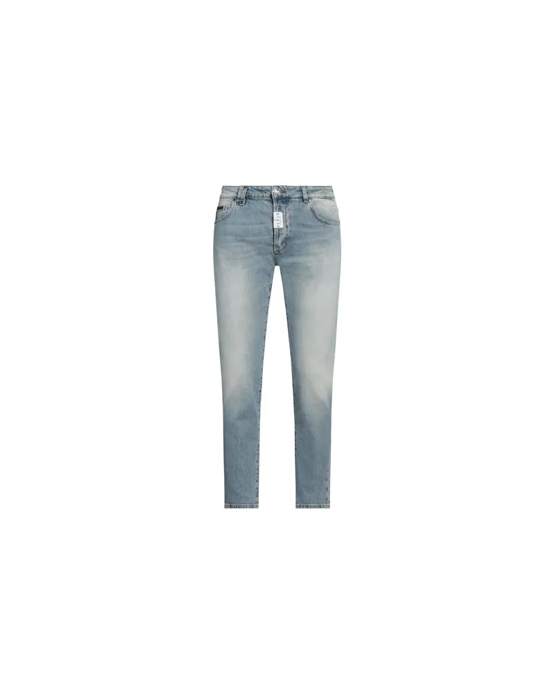 Philipp Plein HOSEN & RÖCKE - Jeanshosenauf YOOX.COM Blau