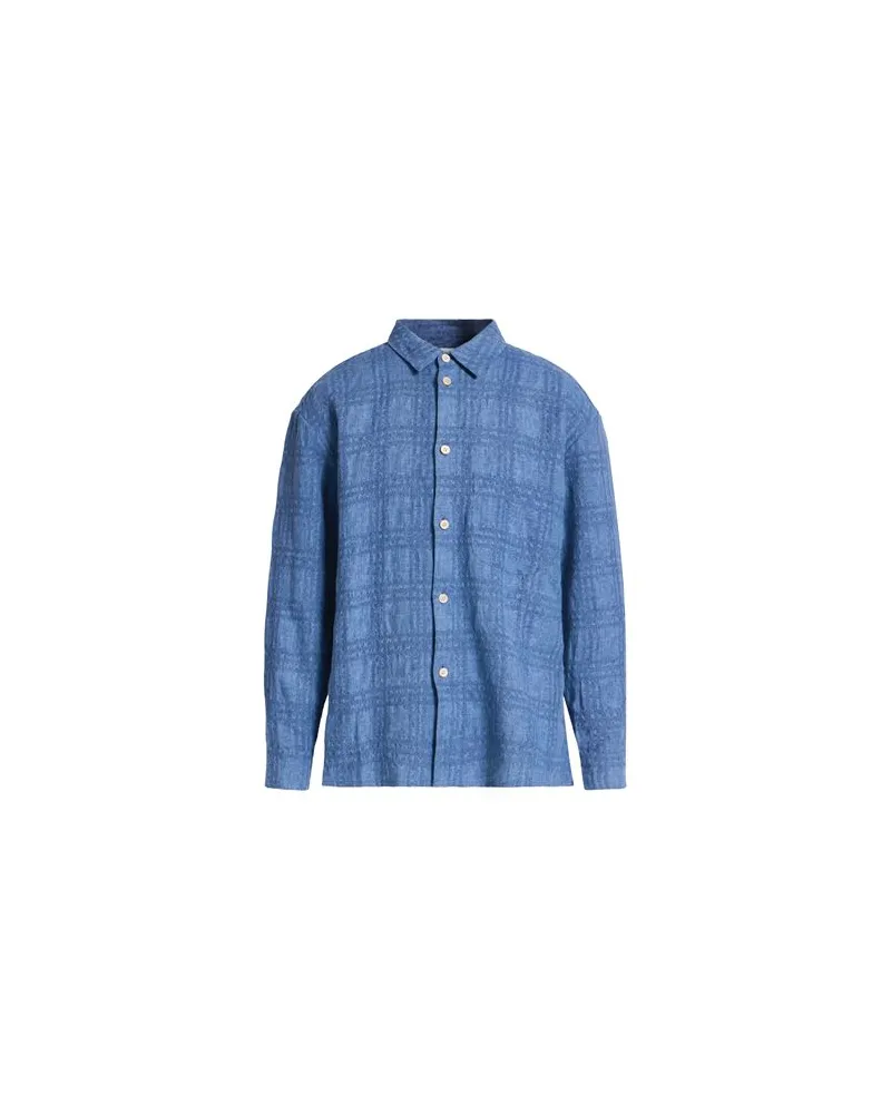 A Kind Of Guise TOPS - Hemdenauf YOOX.COM Taubenblau