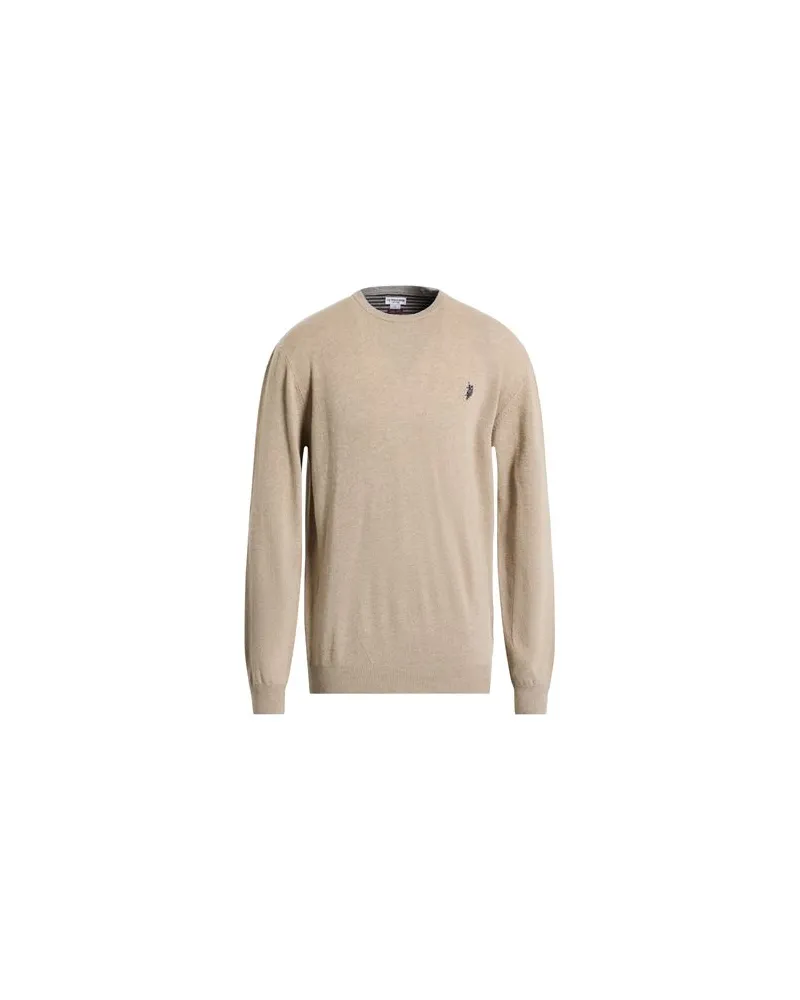U.S. Polo Assn.  STRICKWAREN - Pulloverauf YOOX.COM Beige