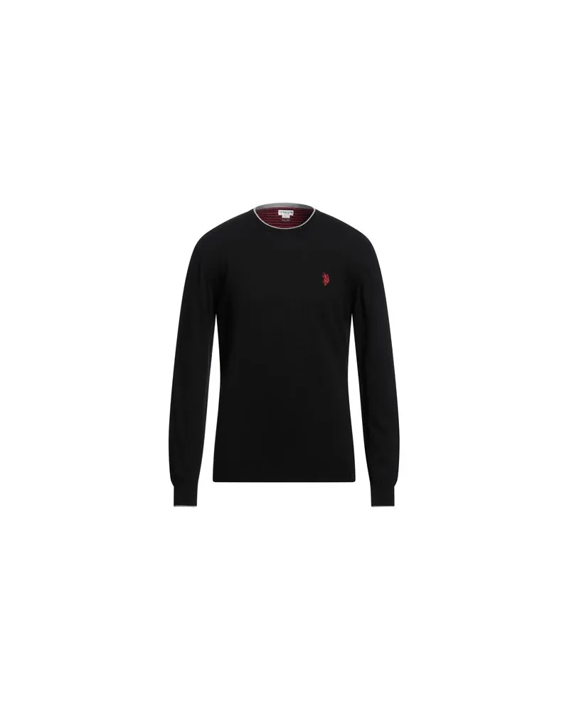U.S. Polo Assn.  STRICKWAREN - Pulloverauf YOOX.COM Schwarz