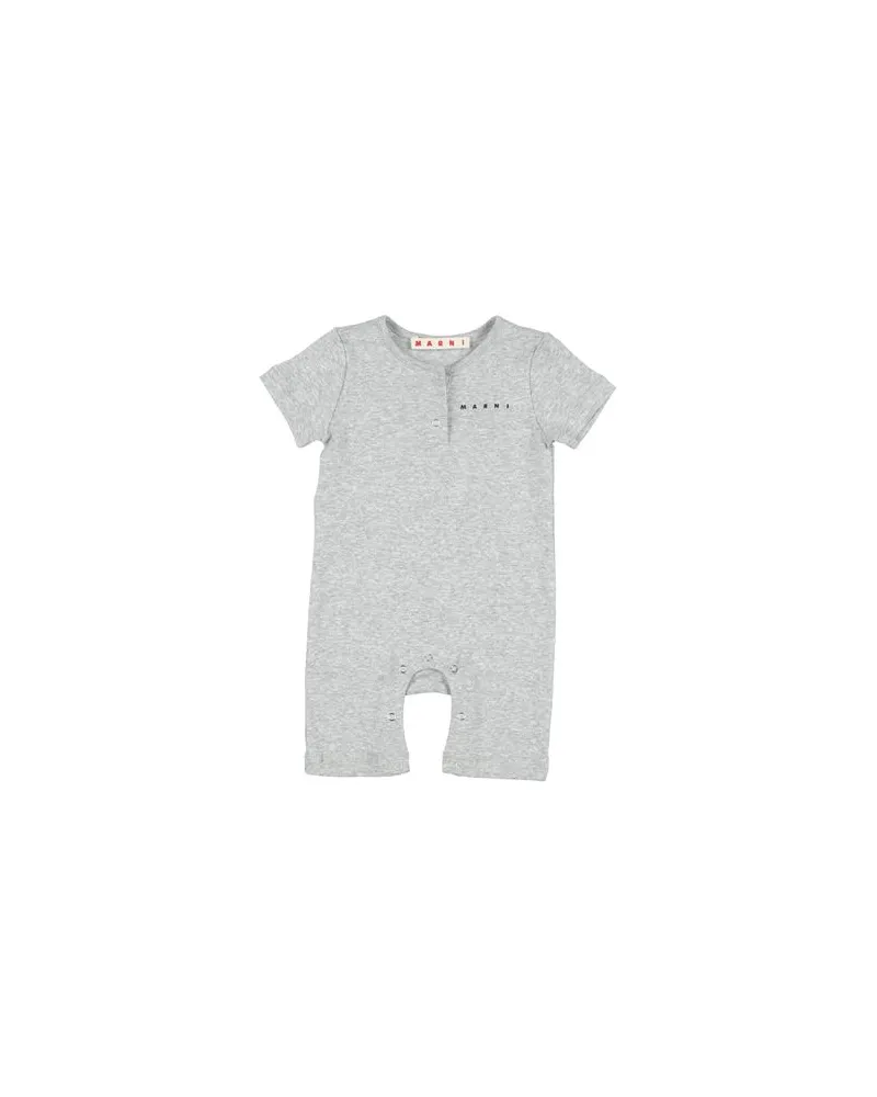 Marni NEUGEBORENE - Babystrampler & -Latzhoseauf YOOX.COM Grau