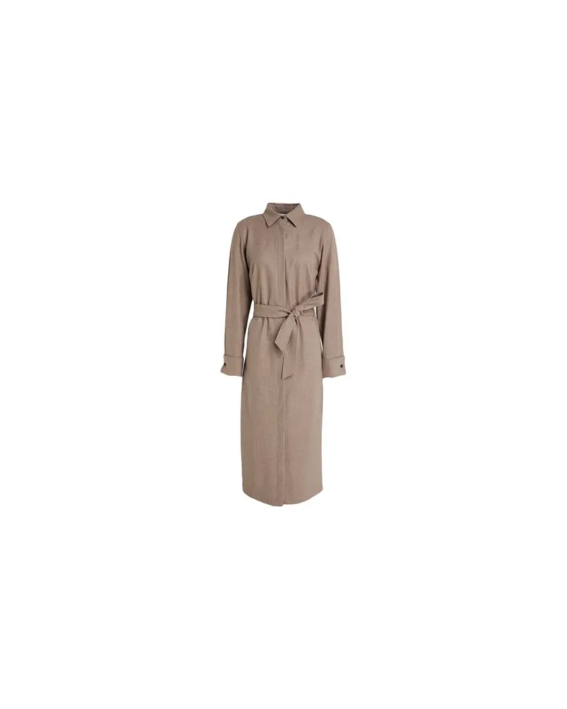 Max Mara KLEIDER - Midi-Kleiderauf YOOX.COM Maulwurfsgrau