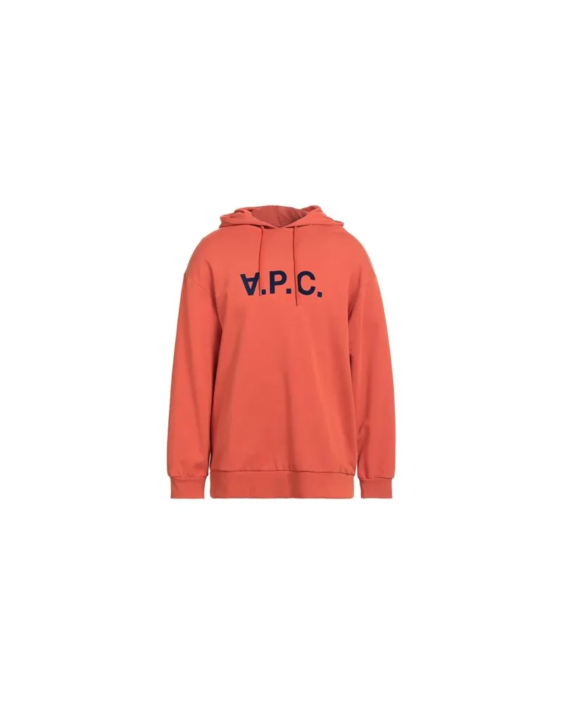 A.P.C. TOPS - Sweatshirtsauf YOOX.COM Rostrot