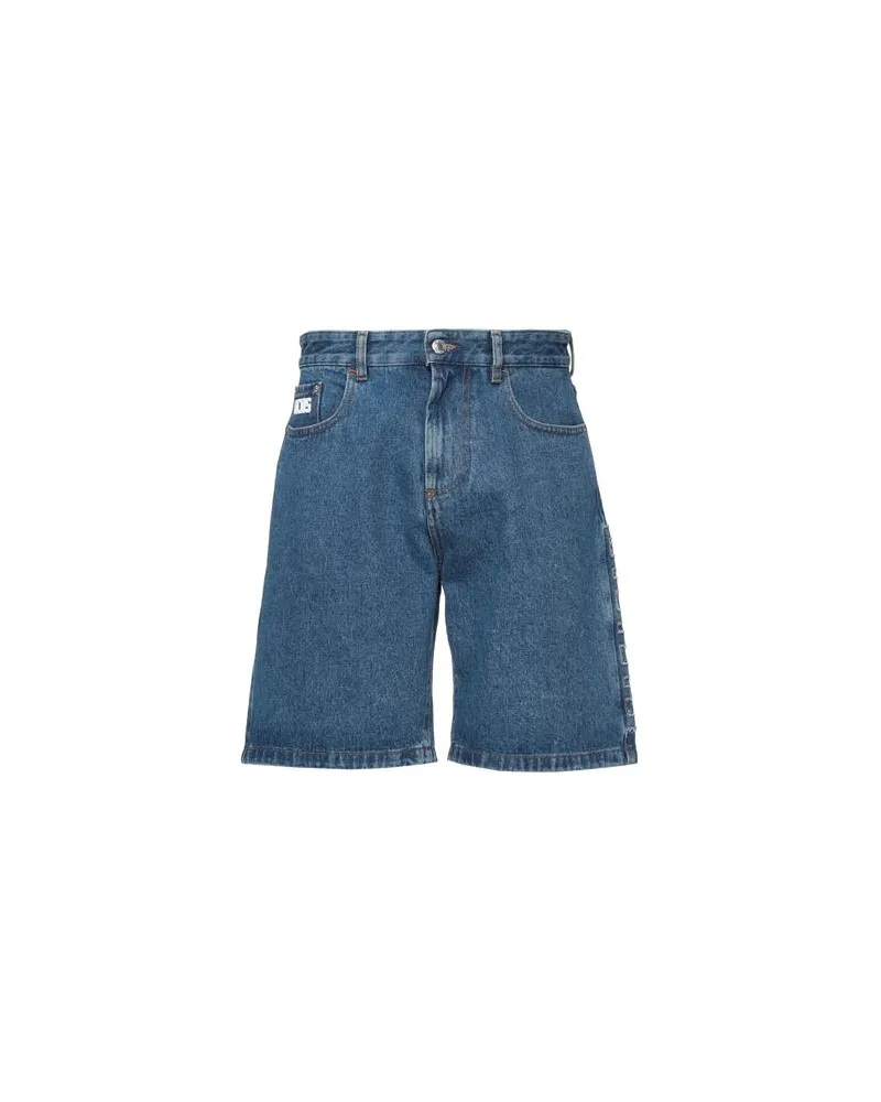 GCDS HOSEN & RÖCKE - Jeansshortsauf YOOX.COM Blau