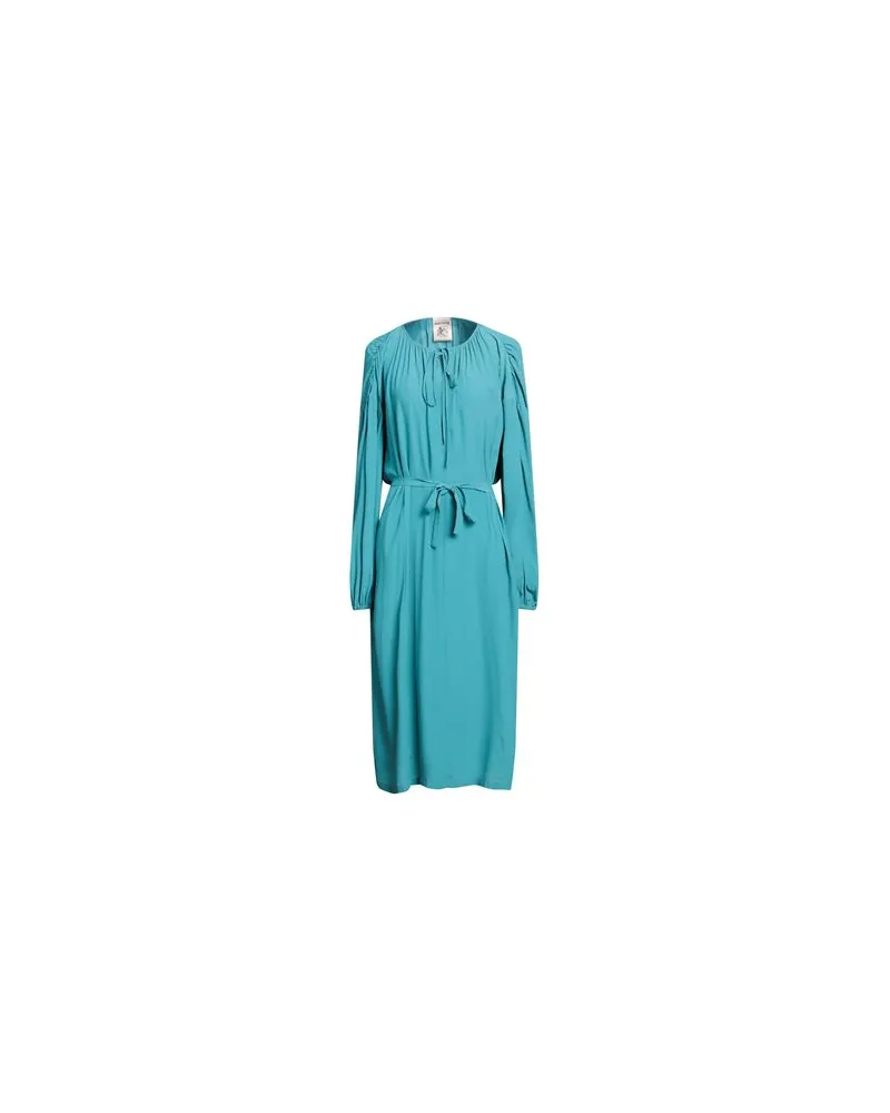 Semicouture KLEIDER - Midi-Kleiderauf YOOX.COM Tūrkis